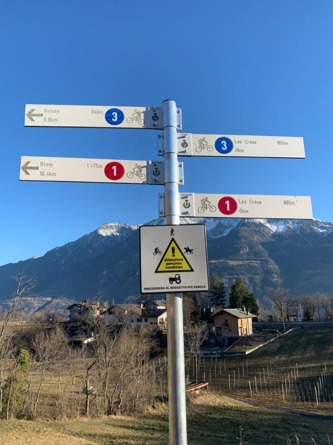 Ca di Nadia Villa Aosta Bagian luar foto