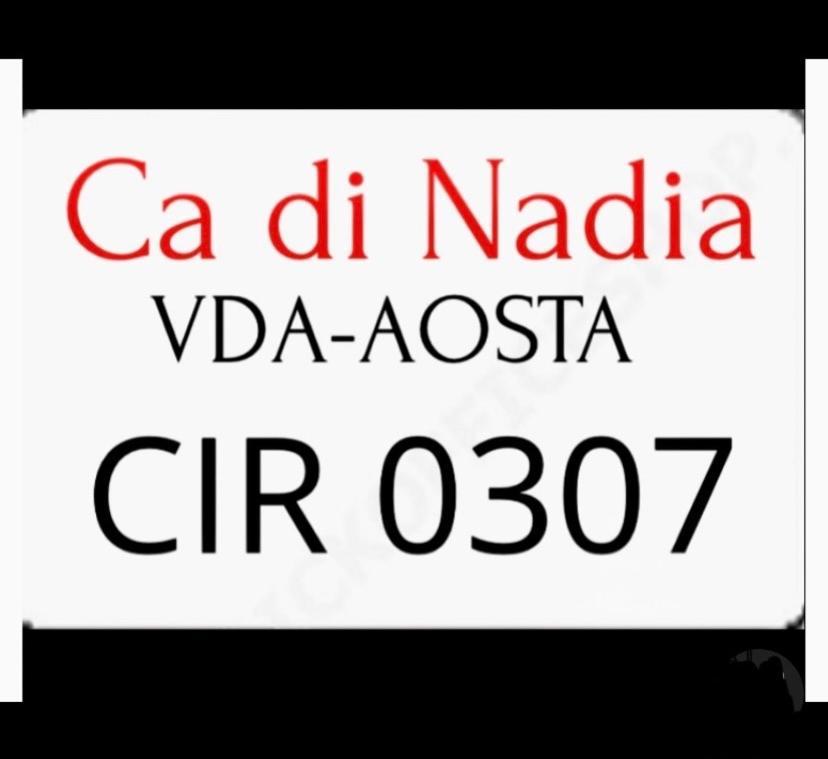 Ca di Nadia Villa Aosta Bagian luar foto